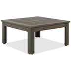 4 Pieces Outdoor Wood Sofa Set