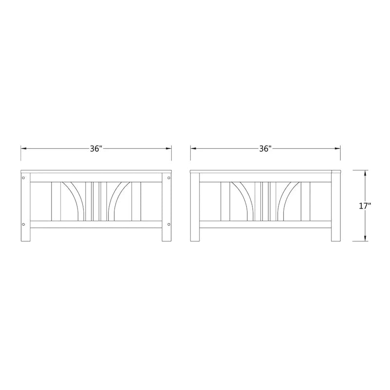 Cambridge Casual Lowell 6-piece Teak Patio Sectional Set with Cushion
