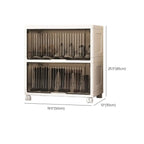 Meuble à chaussures blanc en plastique avec abattant et roulettes pour couloir