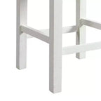 Ensemble table à manger multifonctionnelle Stanford blanche - Picket House Furnishings : 4 pièces, haute, cadre en MDF, revêtement en polyester