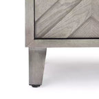 Meuble de bar Friedman avec rangement pour le vin Gris - Finch
