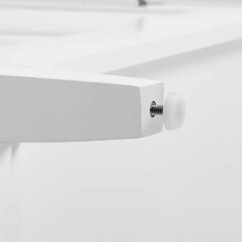 Îlot de cuisine Silvia avec dessus en acier inoxydable et tabourets à dossier en X Blanc/Gris - Crosley