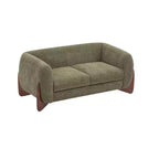 Christopher Knight Home James Canapé 2 Places en Tissu Bouclé Vert de 63 po