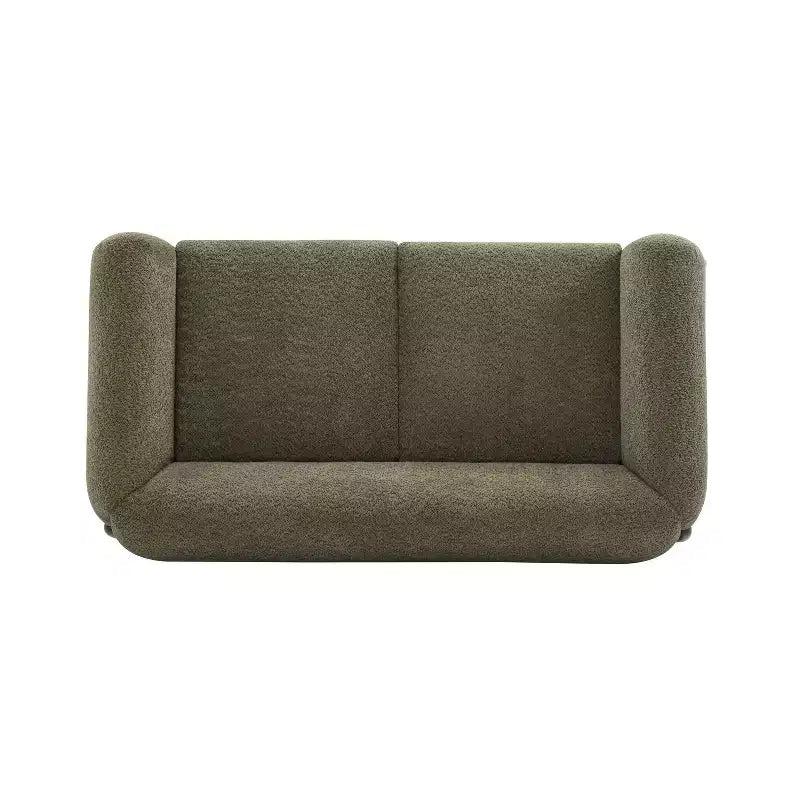 Christopher Knight Home James Canapé 2 Places en Tissu Bouclé Vert de 63 po
