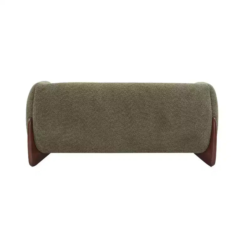 Christopher Knight Home James Canapé 2 Places en Tissu Bouclé Vert de 63 po