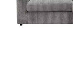 Canapé Tavia 84 po en velours côtelé gris - Acme Furniture