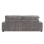 Canapé Tavia 84 po en velours côtelé gris - Acme Furniture