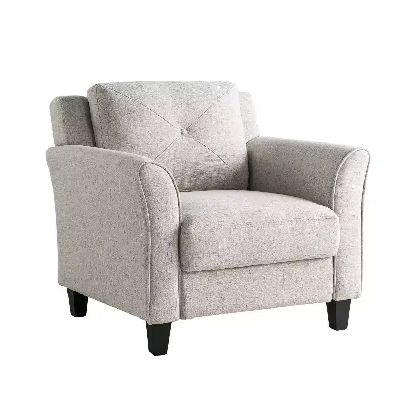 Fauteuil Harper Lifestyle Solutions Beige Tressé
