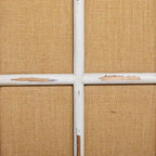 Paravent en bois de style ferme beige - Olivia & May