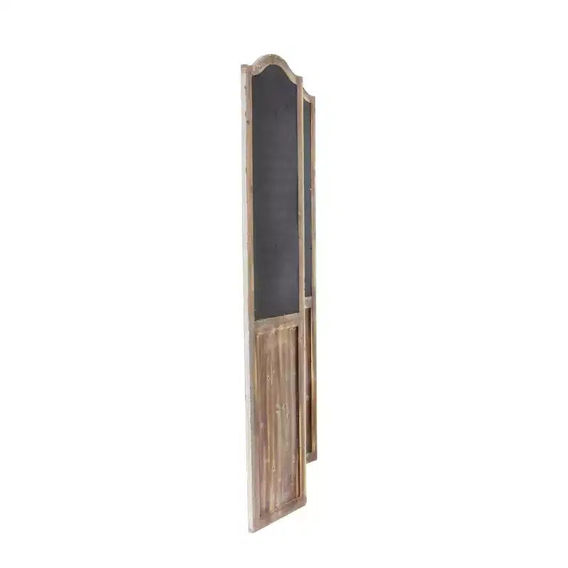 Paravent en bois de style ferme beige - Olivia & May