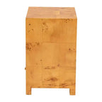 Table de chevet à 1 tiroir Light Mappa Burl bali & pari Camira Wood