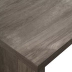 Bureau Waverly Scottish Alder - OSP Home Furnishings : mobilier de bureau moderne du milieu du siècle avec rangement, surface en MDF