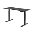Baron Contemporary Adjustable Office Stand Up Table Large Black - HOMES: Inside + Out