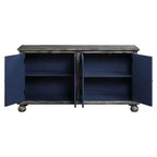 Acme Furniture Armoire de rangement décorative Pavan Gris rustique