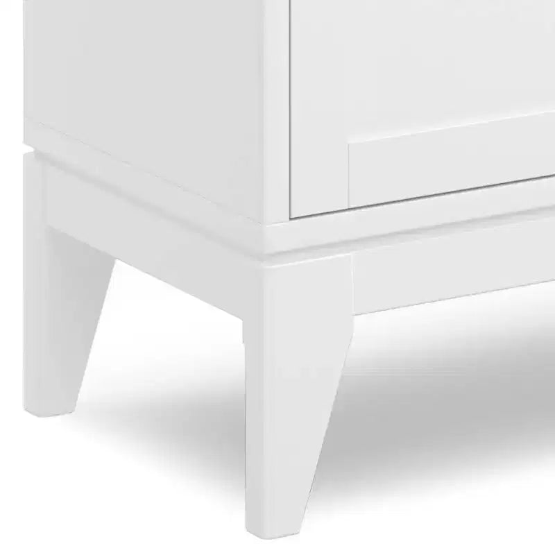 WyndenHall Pearson Meuble Bas de Rangement Blanc