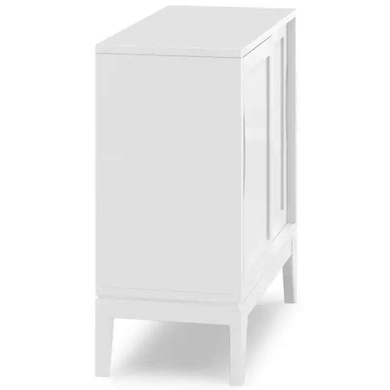 WyndenHall Pearson Meuble Bas de Rangement Blanc