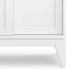 WyndenHall Pearson Meuble Bas de Rangement Blanc