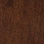 Table d'appoint ovale Brandi avec étagère par Breighton Home Classic Accents, finition espresso