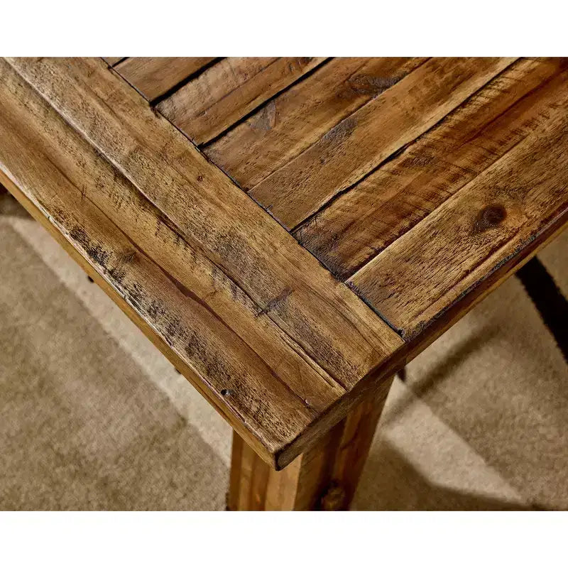 Table basse Durango 48 po et 2 tables d'appoint marron foncé – Alaterre Furniture