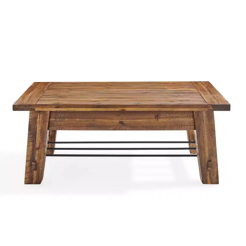 Table basse Durango 48 po et 2 tables d'appoint marron foncé – Alaterre Furniture