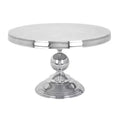 Traditional Aluminum Coffee Table Silver - Olivia & May