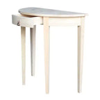 Table demi-ronde non finie - International Concepts