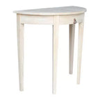Table demi-ronde non finie - International Concepts