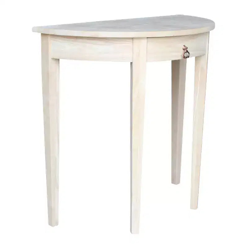 Table demi-ronde non finie - International Concepts