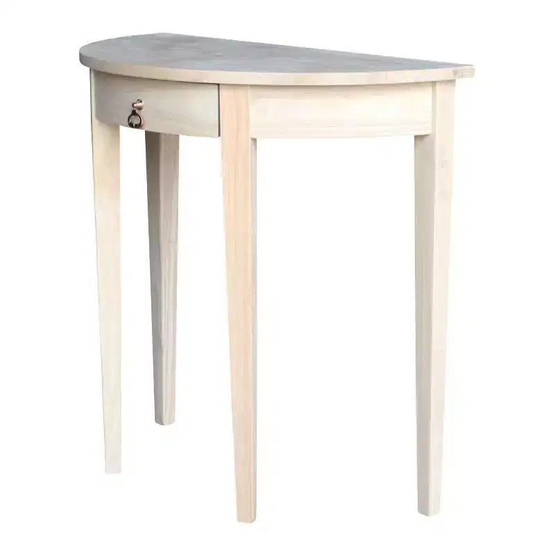 Table demi-ronde non finie - International Concepts