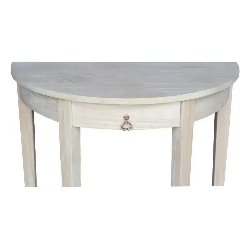 Table demi-ronde non finie - International Concepts