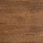 Table basse rectangulaire en bois Rylie marron - Baxton Studio : Style Mission, étagère de rangement inférieure