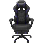 Chaise de jeu RESPAWN 110 Pro - Chaise de jeu avec repose-pieds, chaise de bureau ergonomique