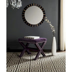 SAFAVIEH Shavonne Ottoman banc en X