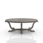 Table basse DH BASIC Farmhouse Vintage grise de 48 pouces par Denhour