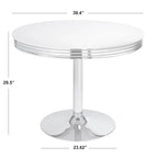 Ensemble de salle à manger rétro 5 pièces Raleigh Simple Living
