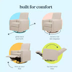 Fauteuil inclinable DaVinci Piper