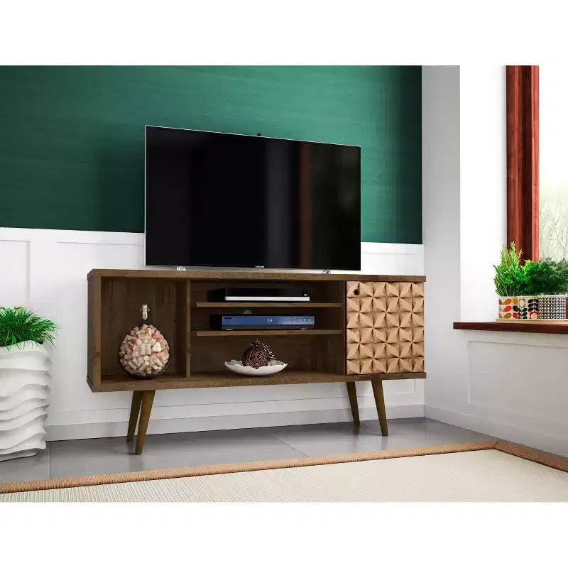 Meuble TV Liberty de 53.14 po pour téléviseurs jusqu'à 50 po - Manhattan Comfort