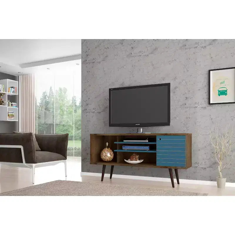 Meuble TV Liberty de 53.14 po pour téléviseurs jusqu'à 50 po - Manhattan Comfort