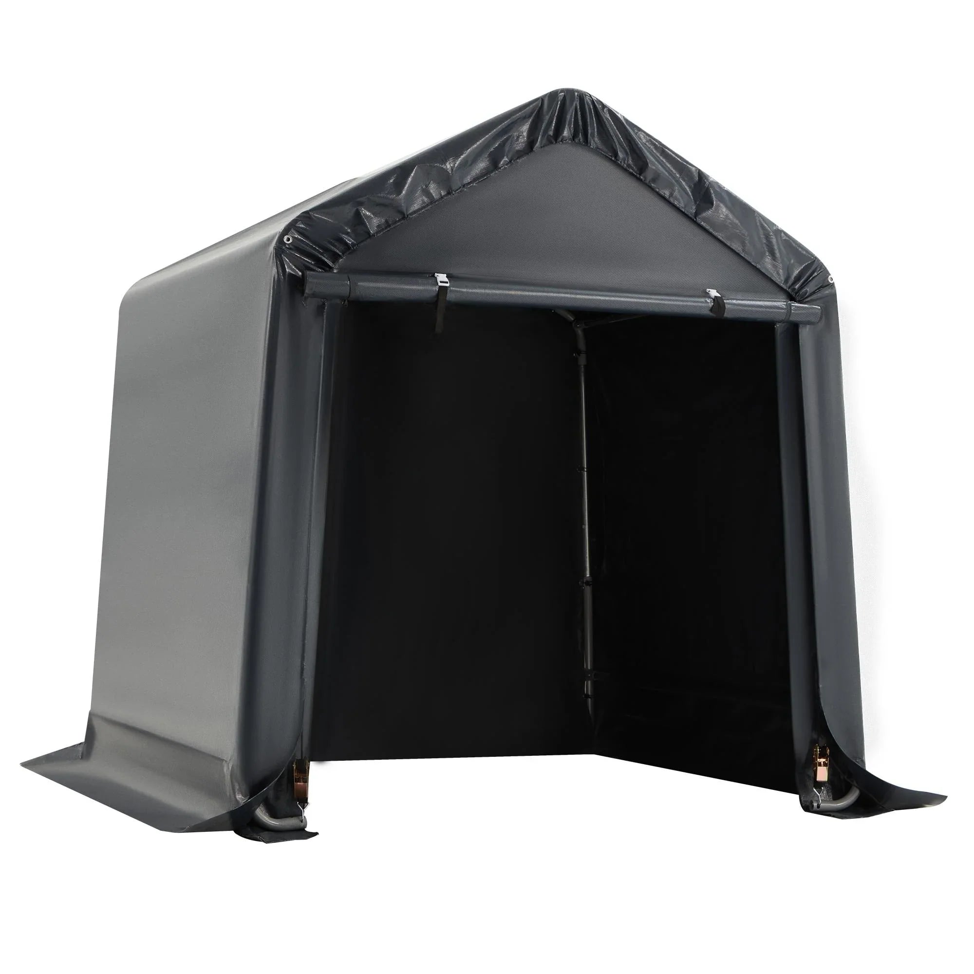 Abri de rangement extérieur et abri de voiture : abri portable pour vélos, motos et rangement de jardin