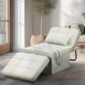 Canapé convertible Lit d'appoint Fauteuil-lit Canapé pliant Pouf Fauteuils inclinables pour le salon