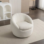 Fauteuil pivotant - Rotation à 360° - Tissu bouclette