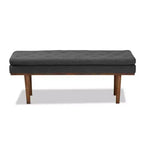 Banc Arne au fini noyer – Baxton Studio