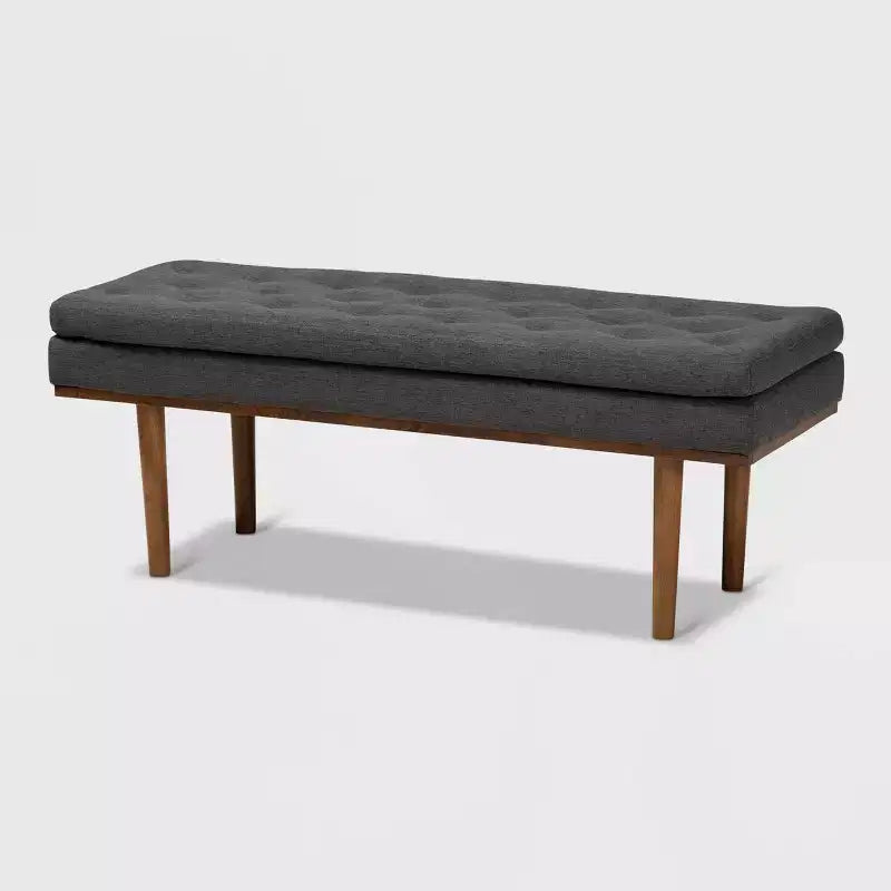 Banc Arne au fini noyer – Baxton Studio
