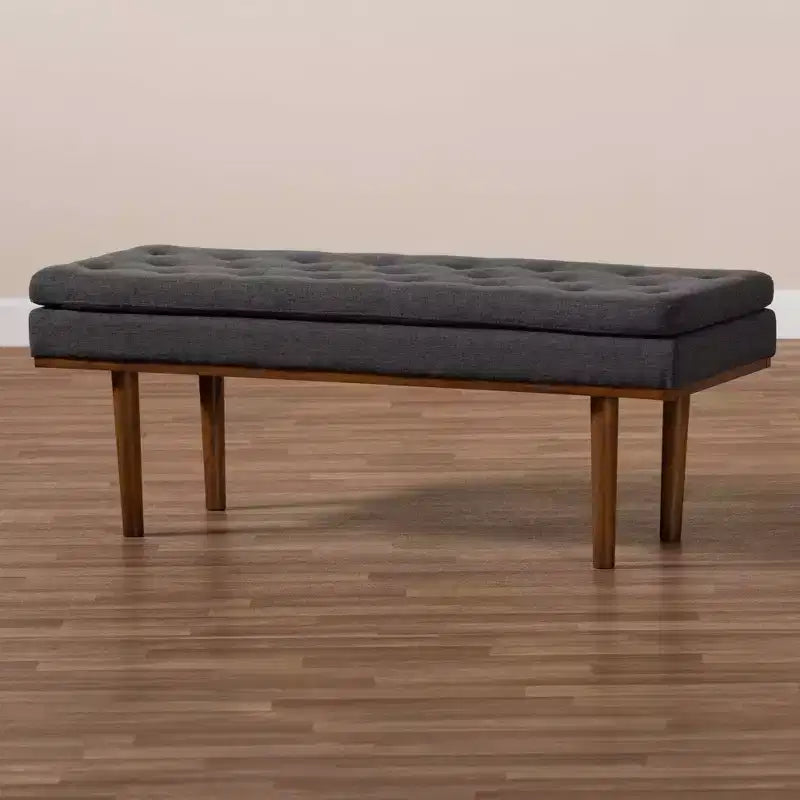Banc Arne au fini noyer – Baxton Studio