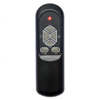 Chauffage d'appoint électrique infrarouge à quartz portable LifeSmart LifePro 1500W avec 8 éléments chauffants réglables et télécommande, noir