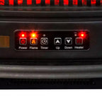 Radiateurs infrarouges électriques mobiles pour grandes pièces LifeSmart 1500W à 3 faces (paire)