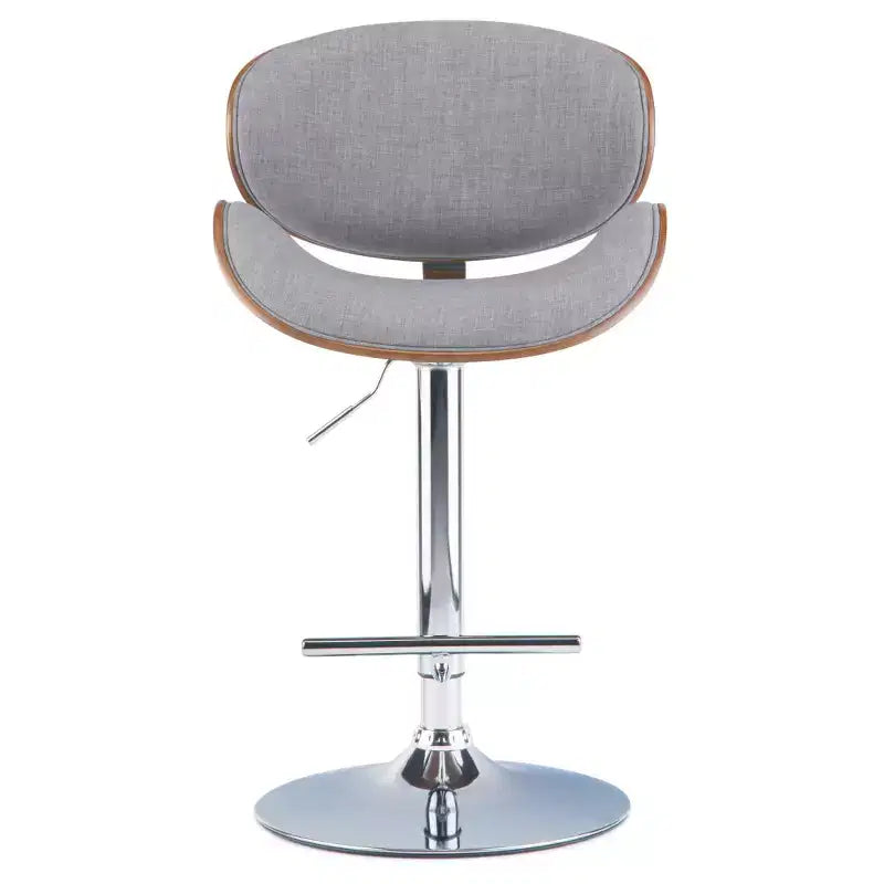Tabouret de bar Avondale Bentwood à hauteur réglable et vérin à gaz - WyndenHall