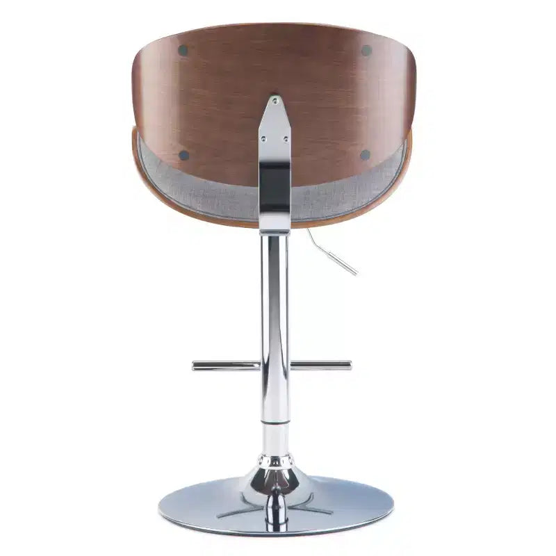Tabouret de bar Avondale Bentwood à hauteur réglable et vérin à gaz - WyndenHall