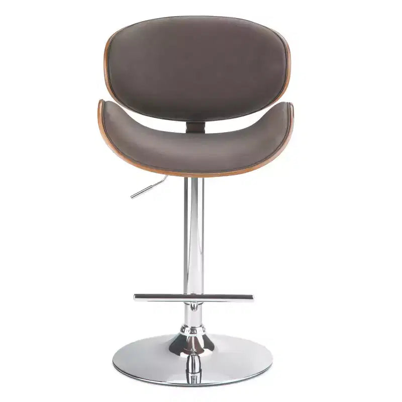 Tabouret de bar Avondale Bentwood à hauteur réglable et vérin à gaz - WyndenHall