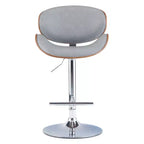 Tabouret de bar Avondale Bentwood à hauteur réglable et vérin à gaz - WyndenHall